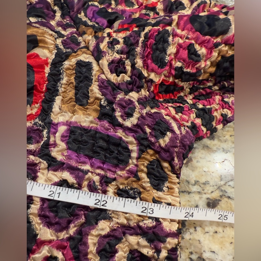 Ruby Rd. Crinkle texture multicolored zip up jack… - image 9